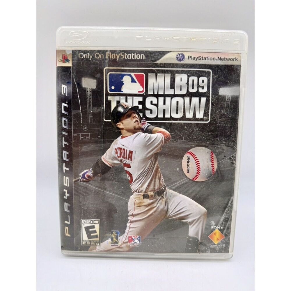 MLB 09: The Show (Sony‎ PlayStation 3, 2009) Game Case Manual Tested